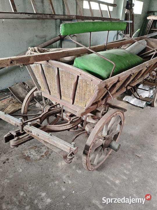 Wóz konny półkoszek Rudnik Wielki