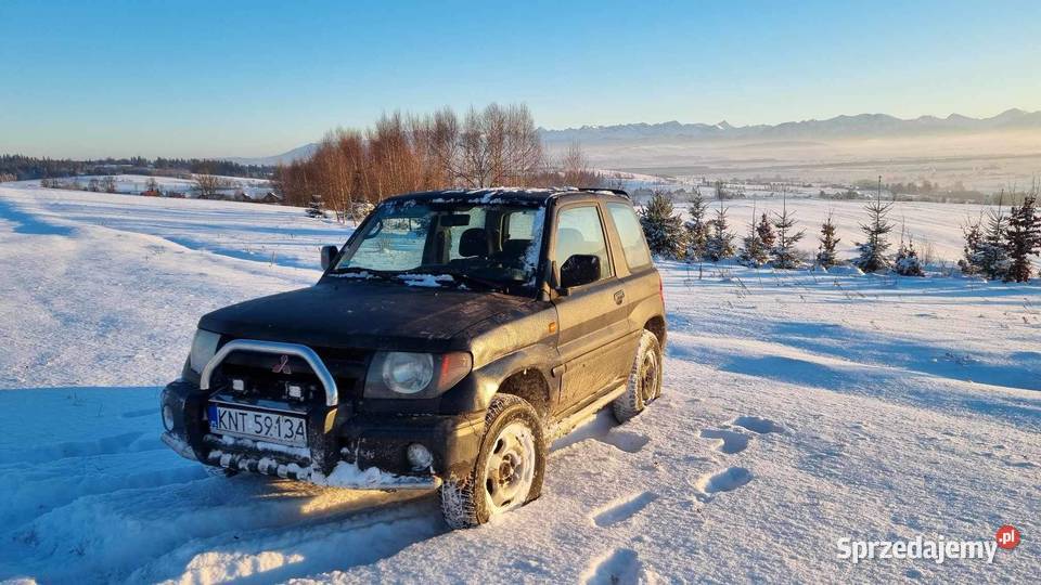 mitsubishi pajero pinii 18gdi 4x4 niski przebieg 1800cm3