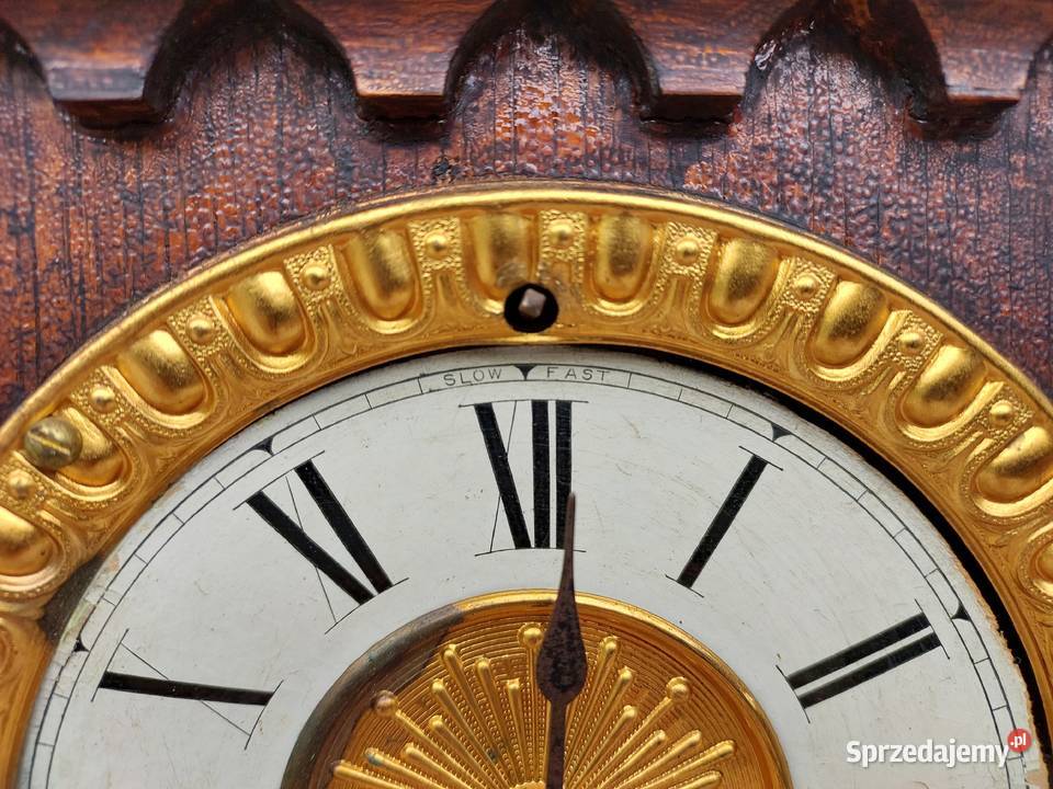 Zabytkowy zegar kominkowy Ansonia Salem USA Tczew