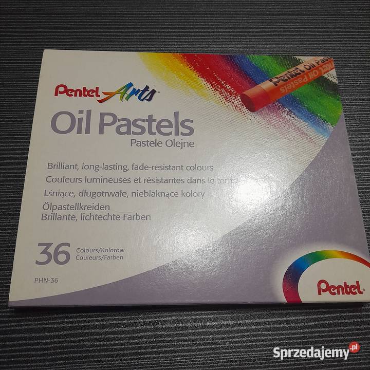 Pastele olejne Pentel 36 kolorów Dla Dziecka Jarosław