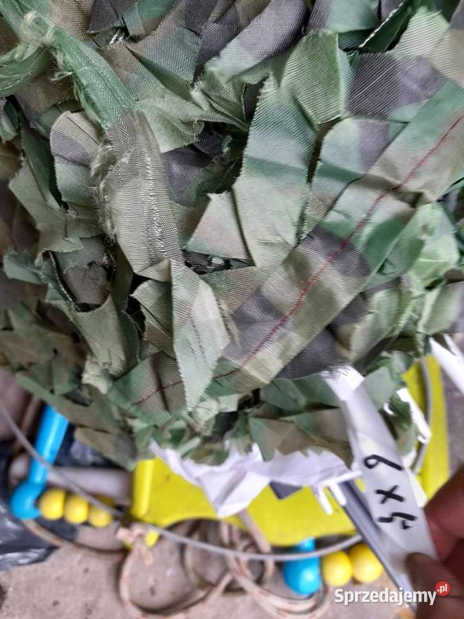 Siatka maskującą 6x5 Pozostałe Częstochowa