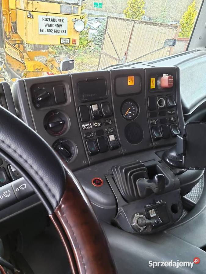 Scania wywrotka z HDS Kraków