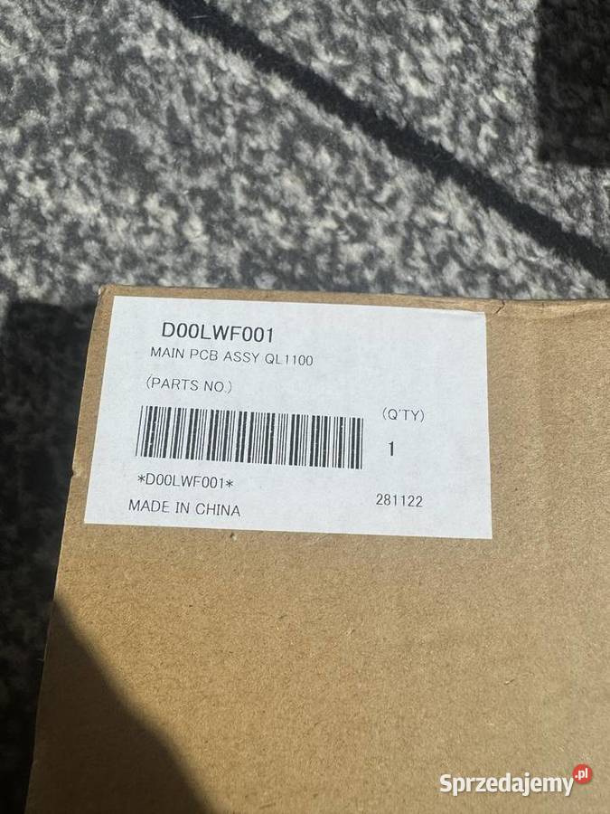 Płyta główna Brother QL1100 D00LWF001 Warszawa