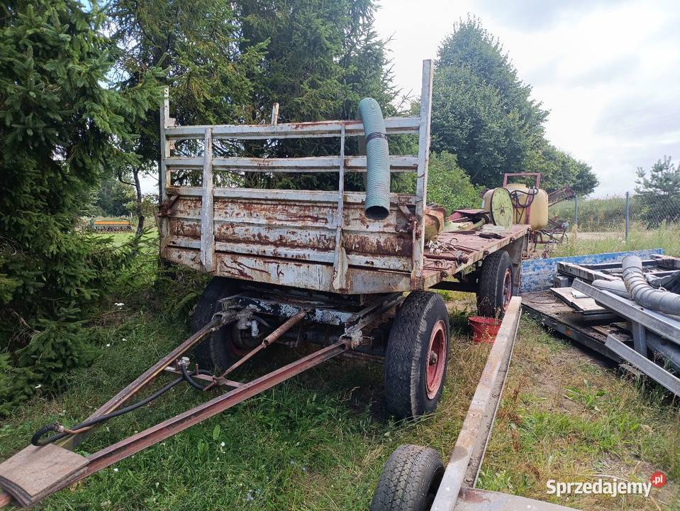 Przyczepa sztywna wywrotka HL 60 wywrotka HL 80