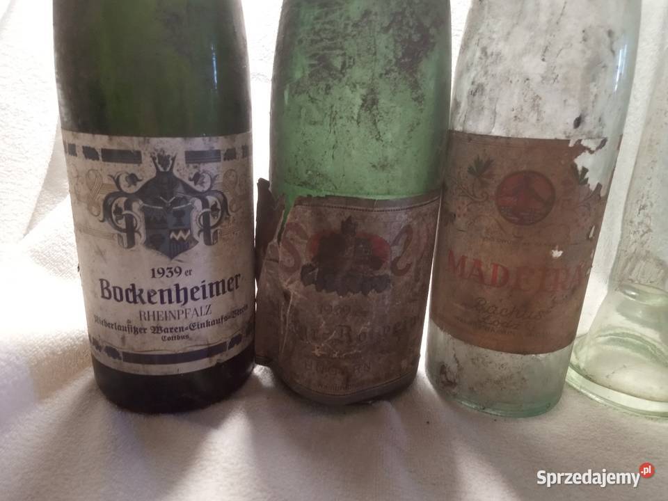 Stare butelki apteka monopol spór Porcelana i szkło Konstantynów Łódzki