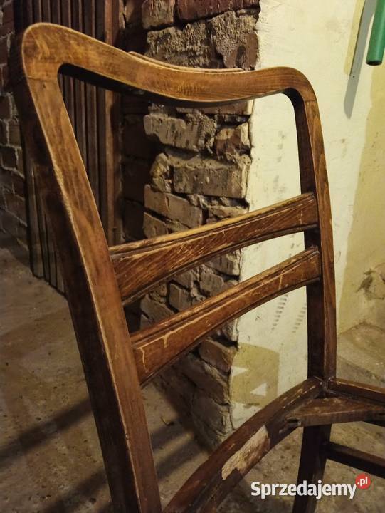 Krzesło gięte z okresu międzywojennego lata 3040 Kraków