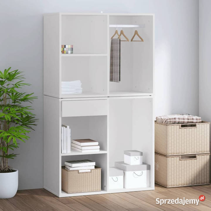 Szafka biała 80x40x65 materiał drewnopochodny