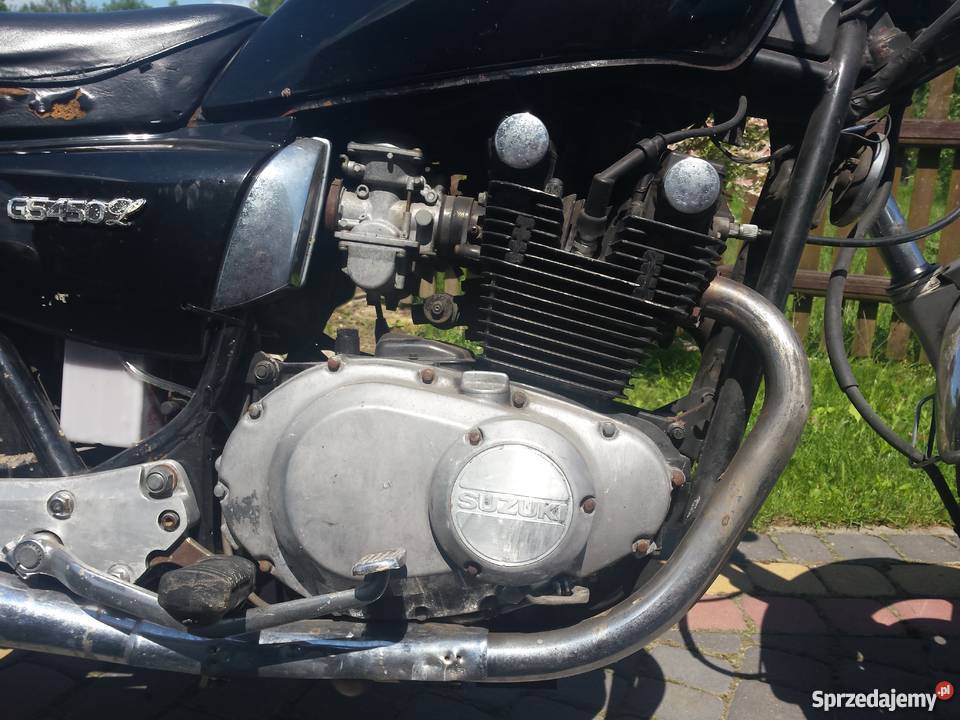 Suzuki 450 chopper nieuszkodzony Stary Dzików
