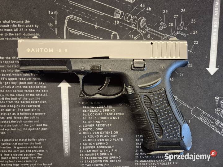 PHANTOM 56 CZARNY KAL 6mm FANTOM Płock