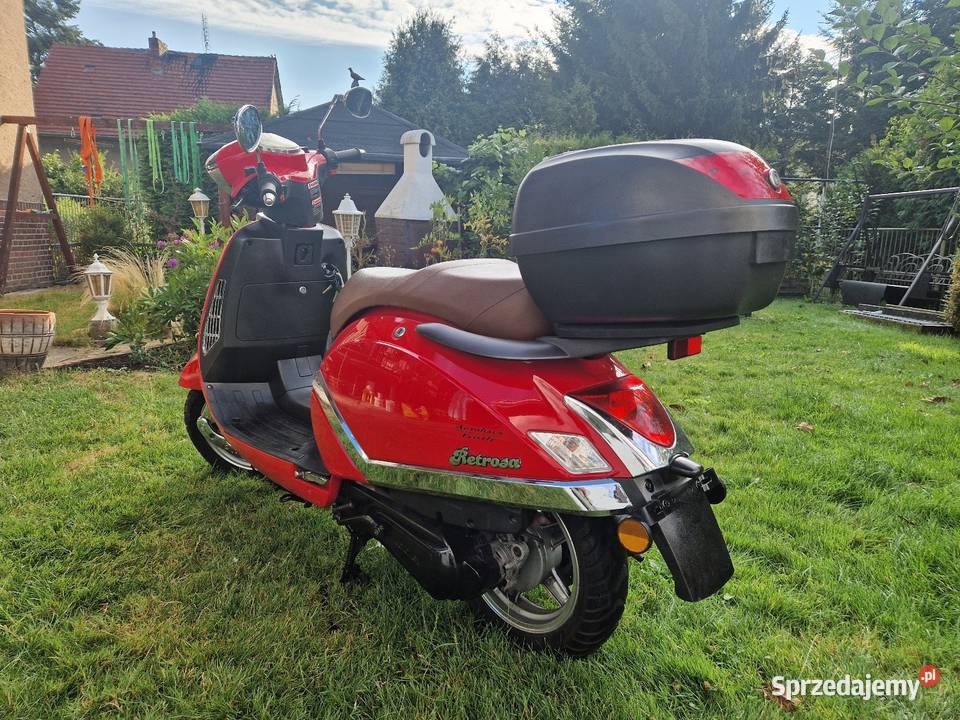 Skuter retro motowell Paczków