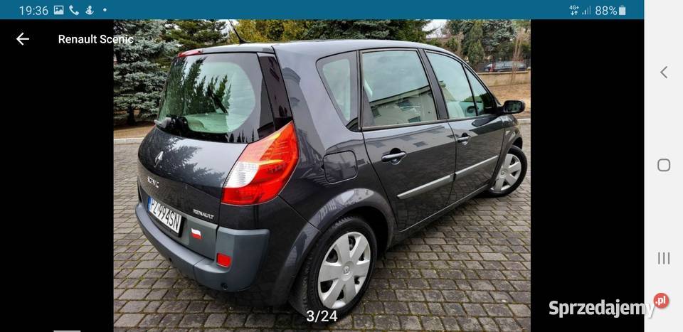 Sprzedam Renault ScenicII 2 0BLPG Konarzewo sprzedam