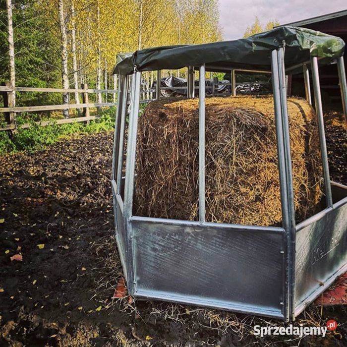 Paśnik bydła sześciokątny z zadaszeniem 12 nieuszkodzony Pozostałe Nowy Sącz