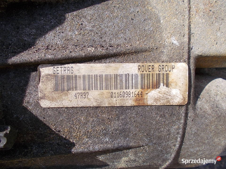 rover 20 cdti 01r skrzynia biegów 47r37 osobowe Skrzynie biegów manualne Zamość sprzedam