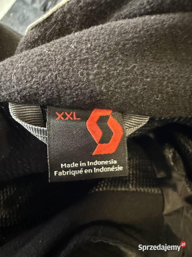 Spodnie SCOTT XXL biało czarne SNOW MOBILE Z wielkopolskie