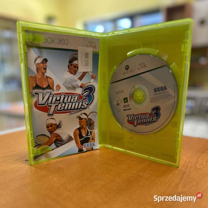 Gra na Xbox 360 Virtua Tennis 3 Xbox360 warmińsko-mazurskie Elbląg