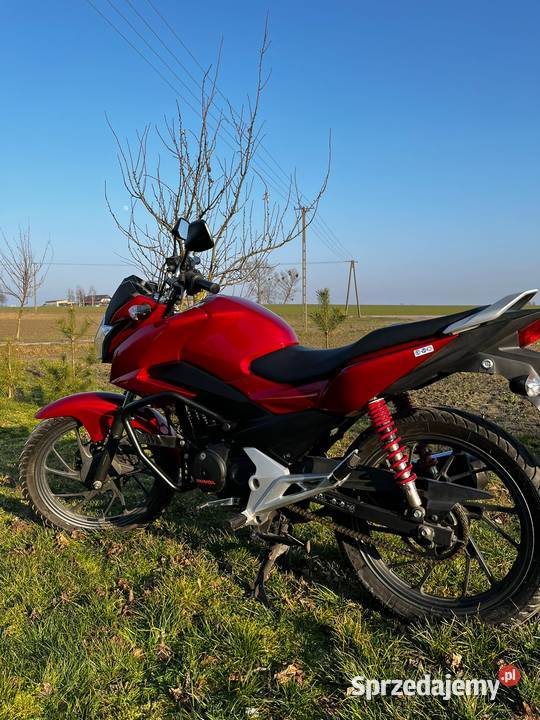 Honda CB125F 2016 r Na katB Rok produkcji 2016 sprzedam