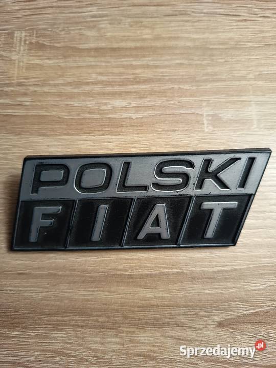 Emblemat znaczek Polski Fiat lubelskie Lubartów