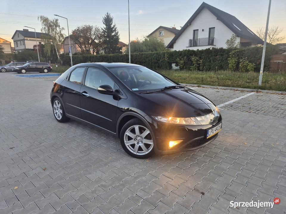 Honda Civic 2008r 18B iVTEC 140 Zadbana Jeden kupiony w Polsce Civic lubelskie Puławy