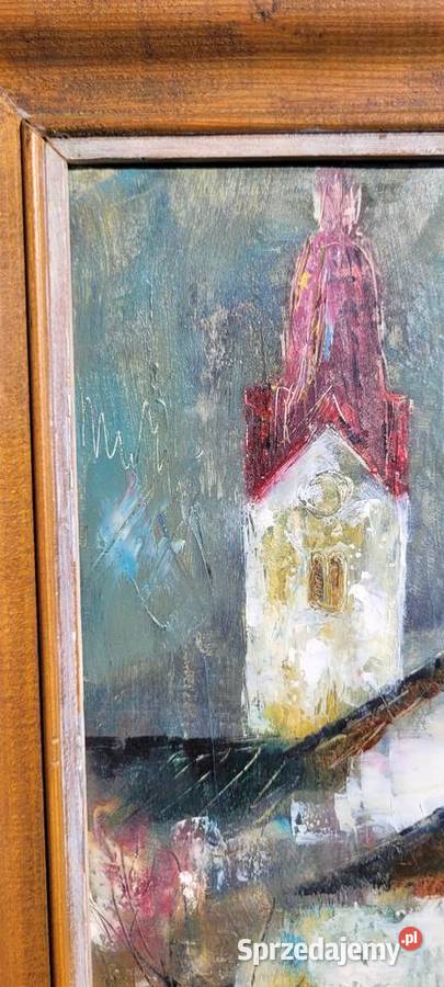 Obraz olejny sygnowany