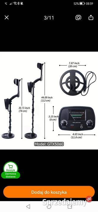 Wykrywacz metalu Elektronika
