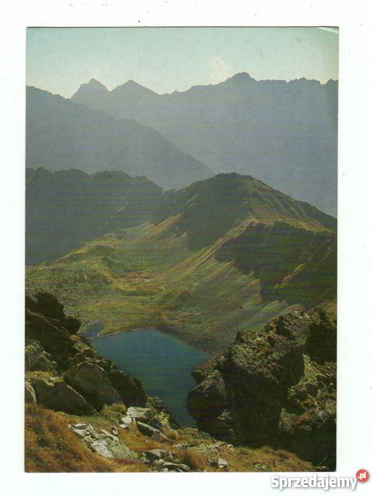 TATRY WYSOKIE ZADNI STAW pOLSKI POCZTÓWKA Pocztówki i karty telefoniczne świętokrzyskie Krynki