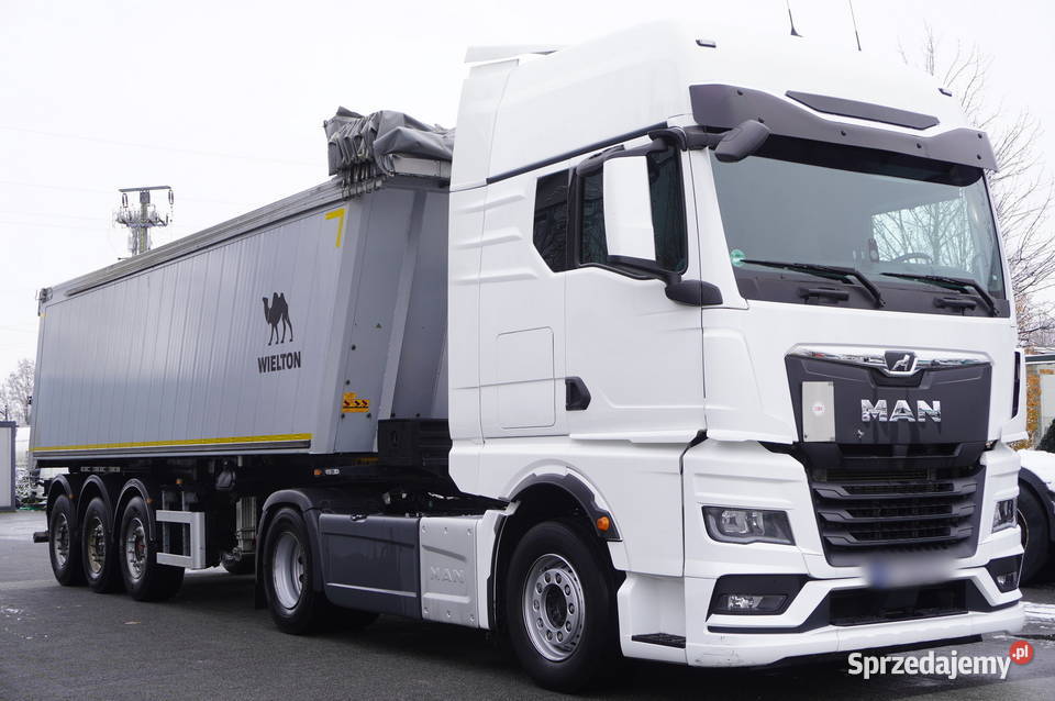 Ciągnik Siodłowy MAN TGX 18510 E6 42 Naczepa klimatyzacja Kraków