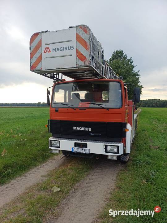 Podnośnik koszowy Iveco Magirus drabina Podnośniki koszowe Zduńska Wola