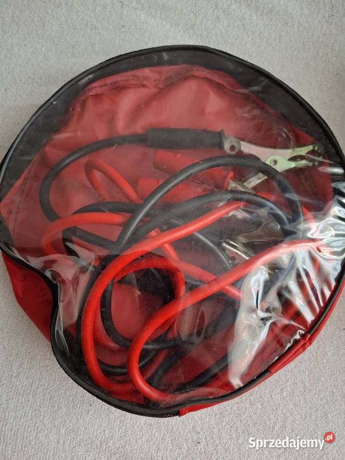 Kable rozruchowe w pokrowcu mazowieckie Ostrów Mazowiecka sprzedam