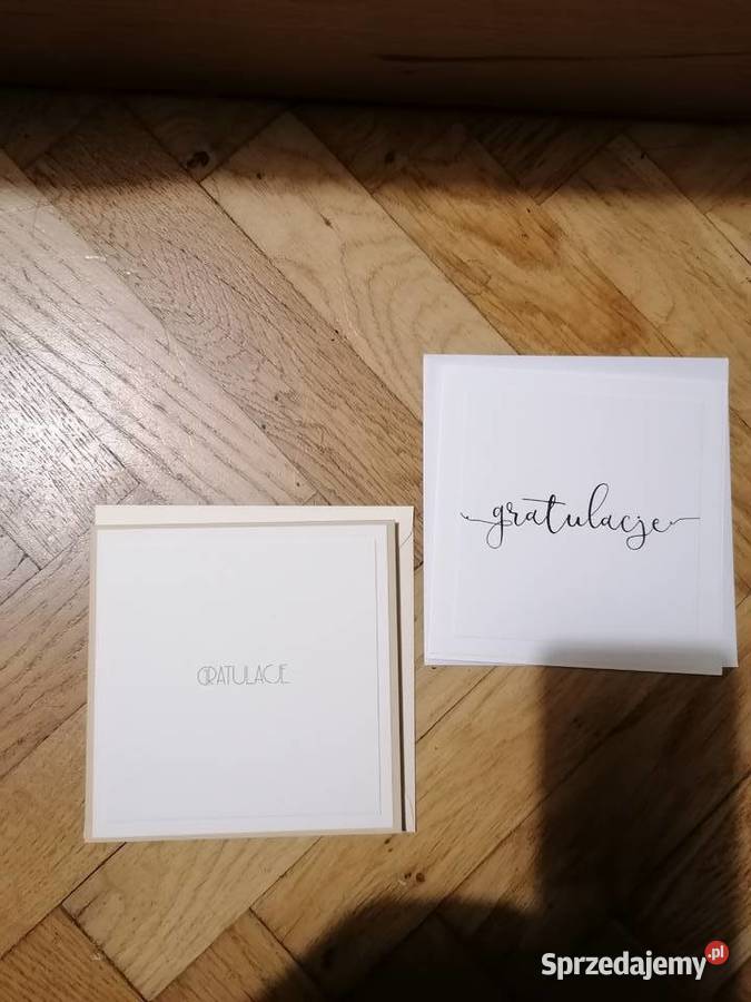 Karty z kopertami i kartkami sprzedam