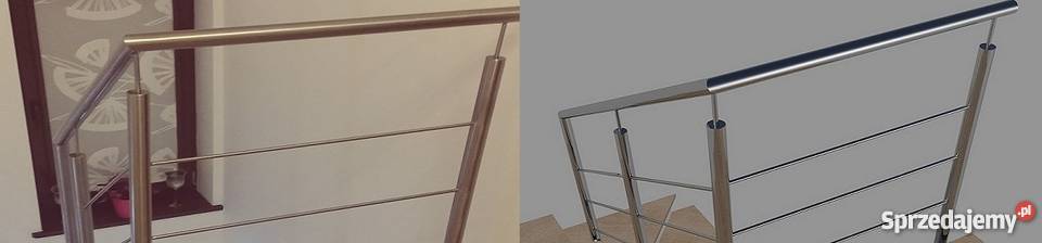 Balustrady ze stali nierdzewnej Szczecin sprzedam