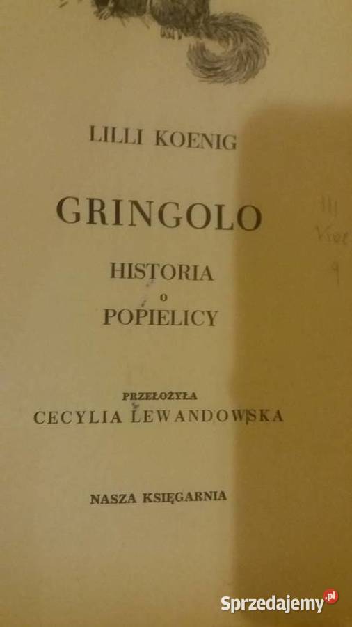 Gringolo książki dziecięce Koenig prezenty Dzień Warszawa