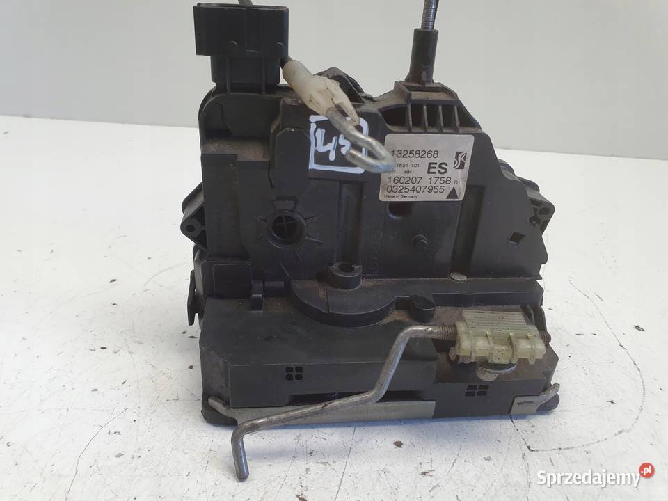 Opel Corsa D ZAMEK DRZWI prawy tył pasażera