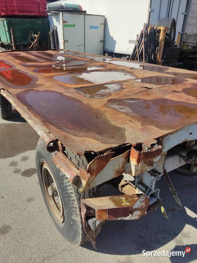 Przyczepa hlhw 8011 podkarpackie Durdy sprzedam