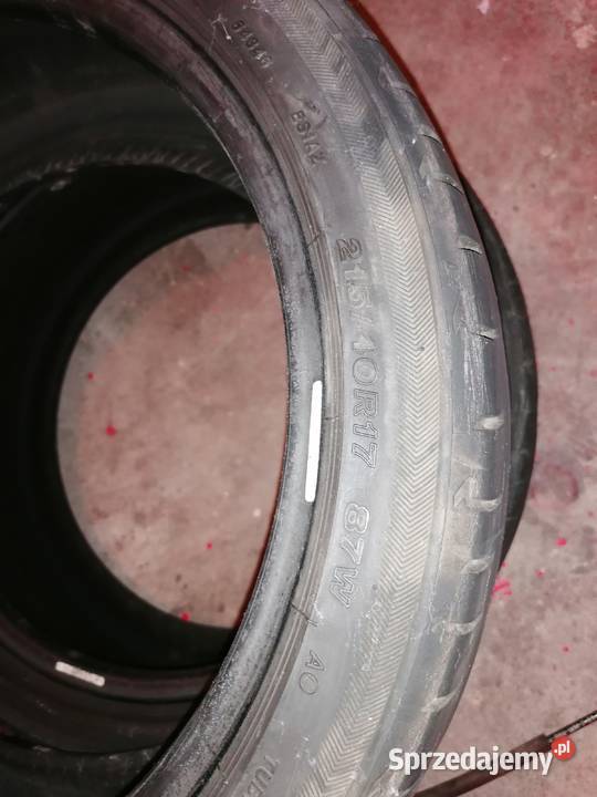 Bridgestone Potenza S001 21540 R17 87 W XL AO Kraków sprzedam