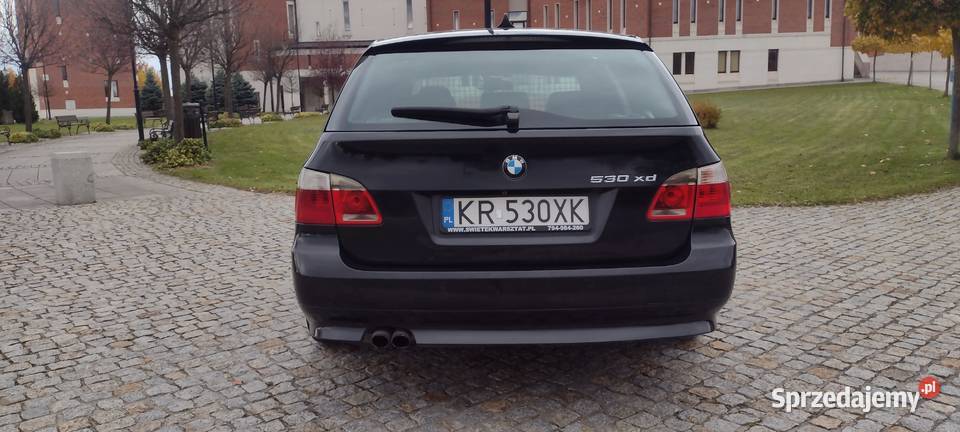 bmw 5 30d xdrive skóraokazja Rok produkcji 2006 Kraków