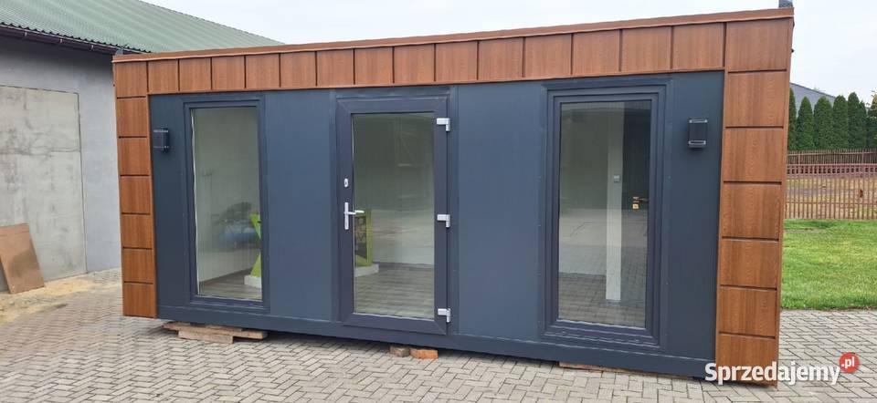 Pawilon biurowohandlowy kontener mieszkalny 6x3 Irządze