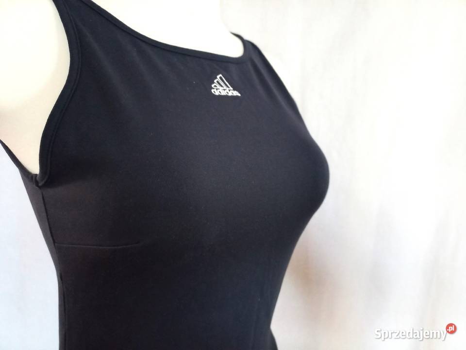 Top granatowe Koszulka damskie Adidas r M NOWE sprzedam