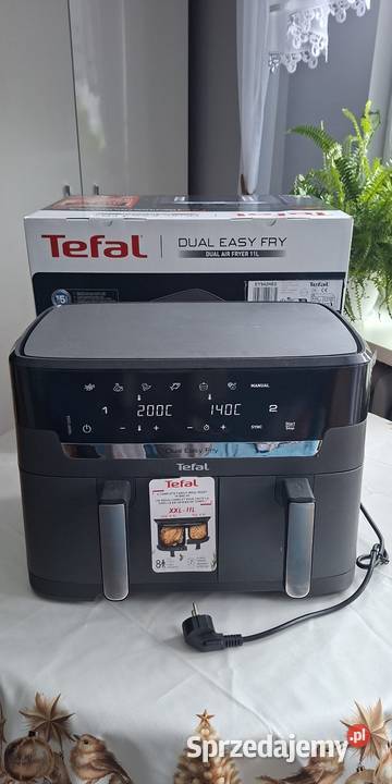 Air Fryer TEFAL Dual Easy Frytkownica AGD drobne Małkinia Górna