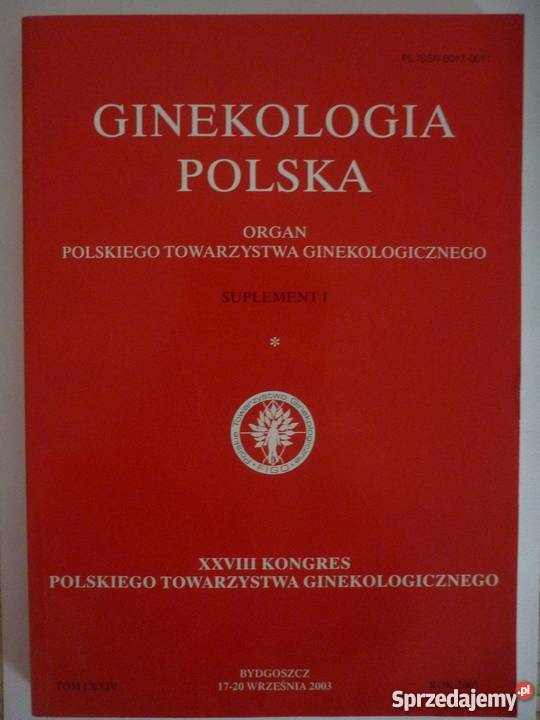 GINEKOLOGIA POLSKA SUPLEMENT I lubuskie sprzedam