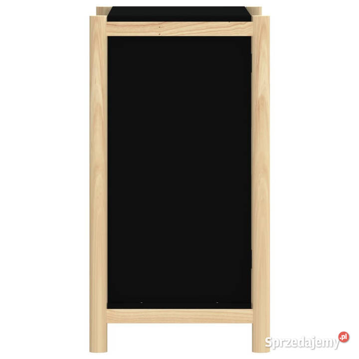 Szafka czarna 62x38x70 materiał drewnopochodny mazowieckie Warszawa