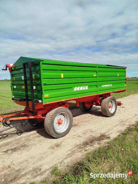 Przyczepa wywrotka 3 strony d55 d47 thk Krone hl nieuszkodzony Łubna-Jakusy