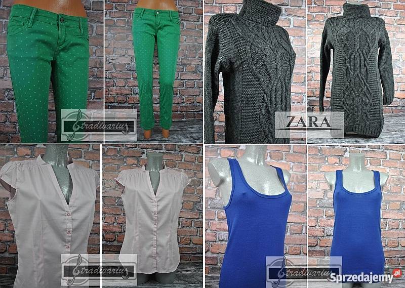 Massimo Dutti Zara pakiet nowej odzieży Outlet Wólka Kosowska