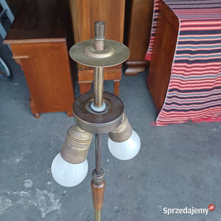 Lampa podłogowa styl MidCentury Modern regulacja Meble Suchorzew