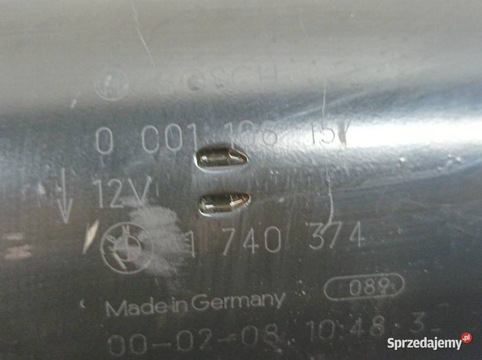 ROZRUSZNIK 0001108157 19 8V Bmw Seria 3 IV