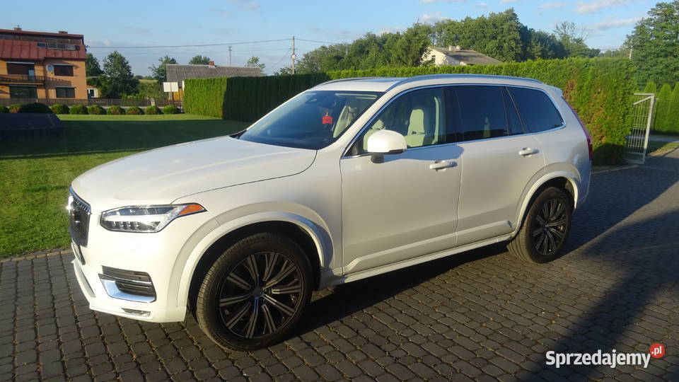 Volvo xc90 b6 benzyna 314 2023r 4x4 7 osobowe 314KM Chmielek