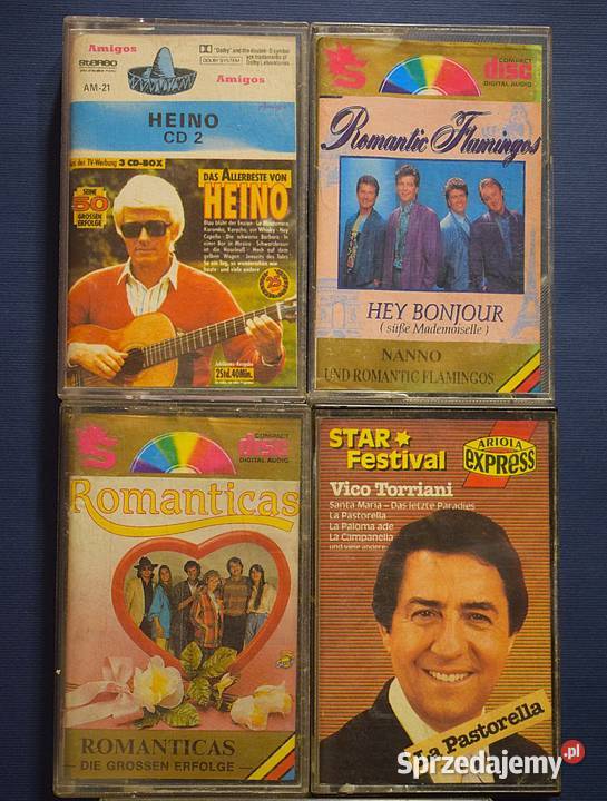 Vico Torriani Nanno Die Romantic Flamingos Heino kujawsko-pomorskie Chełmno sprzedam