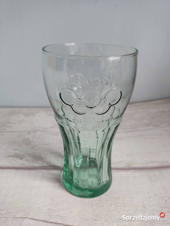 Szklanka kolekcjonerska Coca Cola Igrzyska Porcelana i szkło Głuchołazy