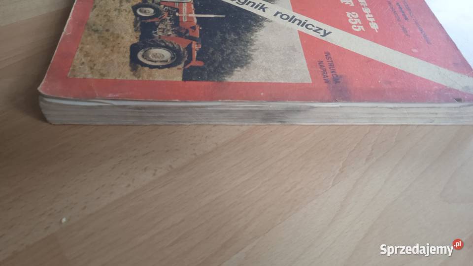 Instrukcja napraw pełna wersja MF 255 Ursus 3512 Rolnictwo lubelskie Lublin sprzedam