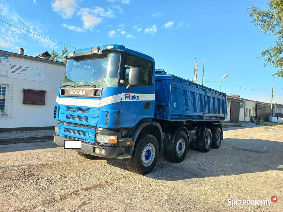 Scania 124 420 8X4 Wywrotka Meiller Kipper Mielec