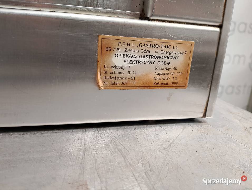 Rożen na kurczaki elektr Gastrotar OGE9 Wrocław
